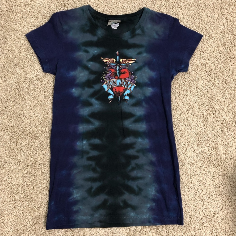 Bon Jovi Tye-Dye Shirt